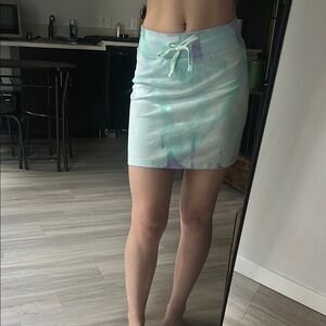 Pastel Tie-Dye Women's Skirt